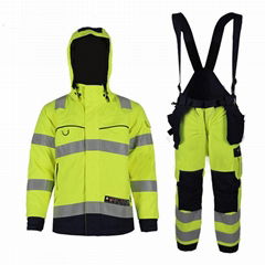 welding work electrician hi vis coverall Workwear