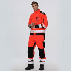 safety welding suits oil and gas mechanic workwear flame retardant clothing