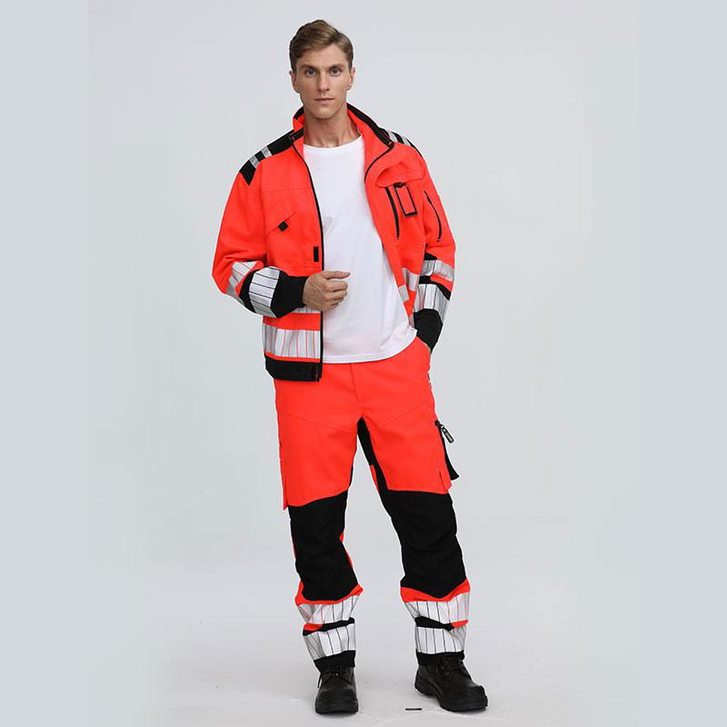 safety welding suits oil and gas mechanic workwear flame retardant clothing 2