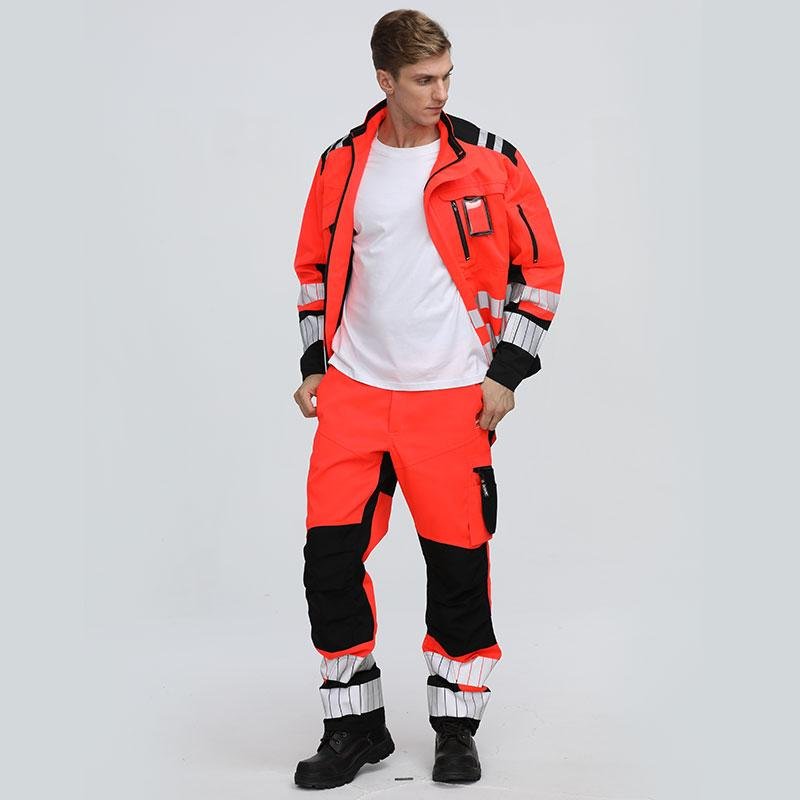 safety welding suits oil and gas mechanic workwear flame retardant clothing 5