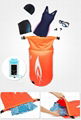 Outdoor swimming flotation bag dual air bag storage equipment