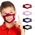 PVC transparent lip mask, protective mask, washable mask 1