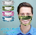 PVC transparent lip mask, protective mask, washable mask 2