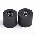 PUT680035-30 Polyurethane PU Covered Rollers 6800-2RS 10x35x30mm double bearings 1