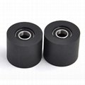 PUT680035-30 Polyurethane PU Covered Rollers 6800-2RS 10x35x30mm double bearings