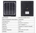 solar cells kit 6V 9V 12V for hunting camera/mobile phone 3
