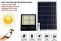 solar flood light with camera 60W 120W