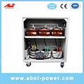 ABOT Servo Motor Copper Winding With Compensation SVC Voltage Stabilizer 3 Phase 3