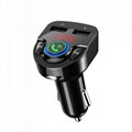 2022 G32 car fm transmitter MP3 Player BT V5.0 3.1A Dual USB Car Charger 4
