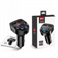 2022 G32 car fm transmitter MP3 Player BT V5.0 3.1A Dual USB Car Charger 5