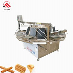 Industrial Stainless Steel Sugar Egg Rolled Maker Waffle Roll Making Machine