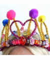 KT1601SD Make Your Own Tiara Chenille Crown 3