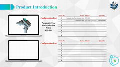 Suction Place Selection Valve