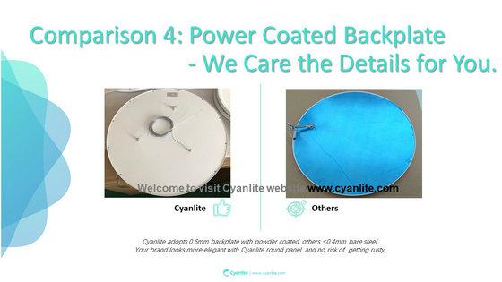 Cyanlite LED round panel light Cynthia Stem Mounted D400mm 600mm 800mm 1000mm 5