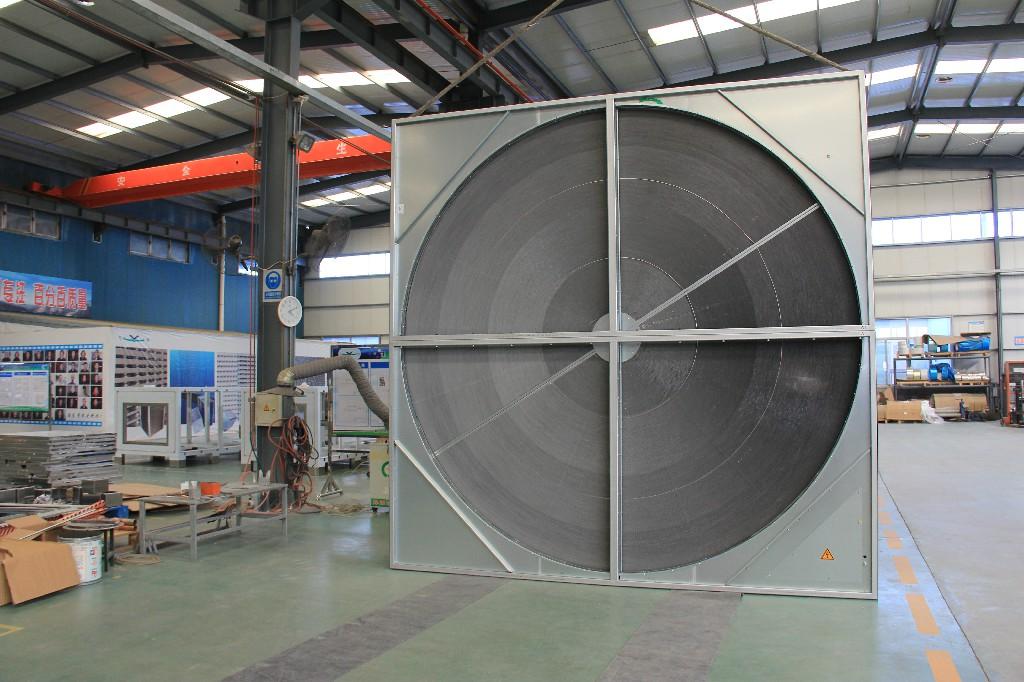 转轮式余热回收换热器显热全热除湿轮转大风量铝箔材质芯体
