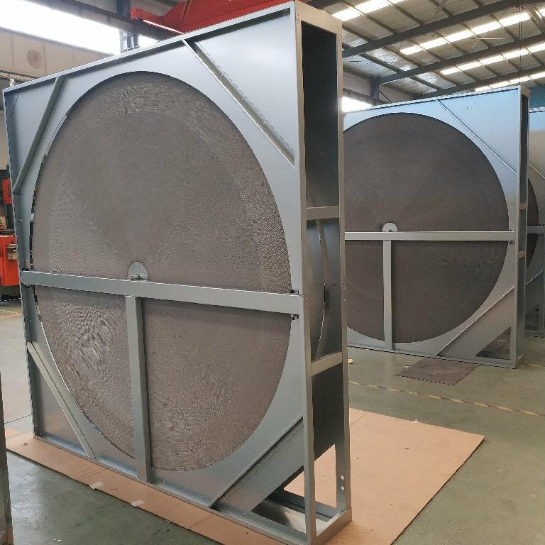 Rotary waste heat recovery heat exchanger 2