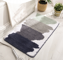 European style Plush bath mat