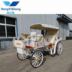 Historical royal horse carriage for sightseeing