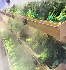 郑州超市餐厅蔬果保鲜超声波喷雾设备