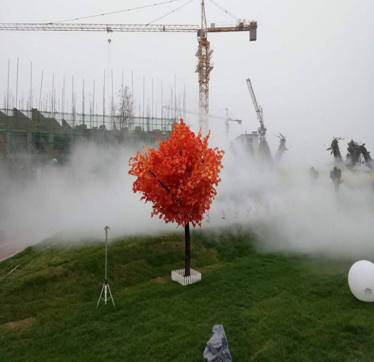 園林社區噴霧造景噴霧降塵設備 3
