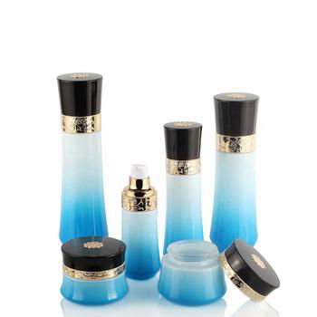 Good Reputation Nice Travel Girls Cosmetic Sets Glass Bottle Set For Lotion