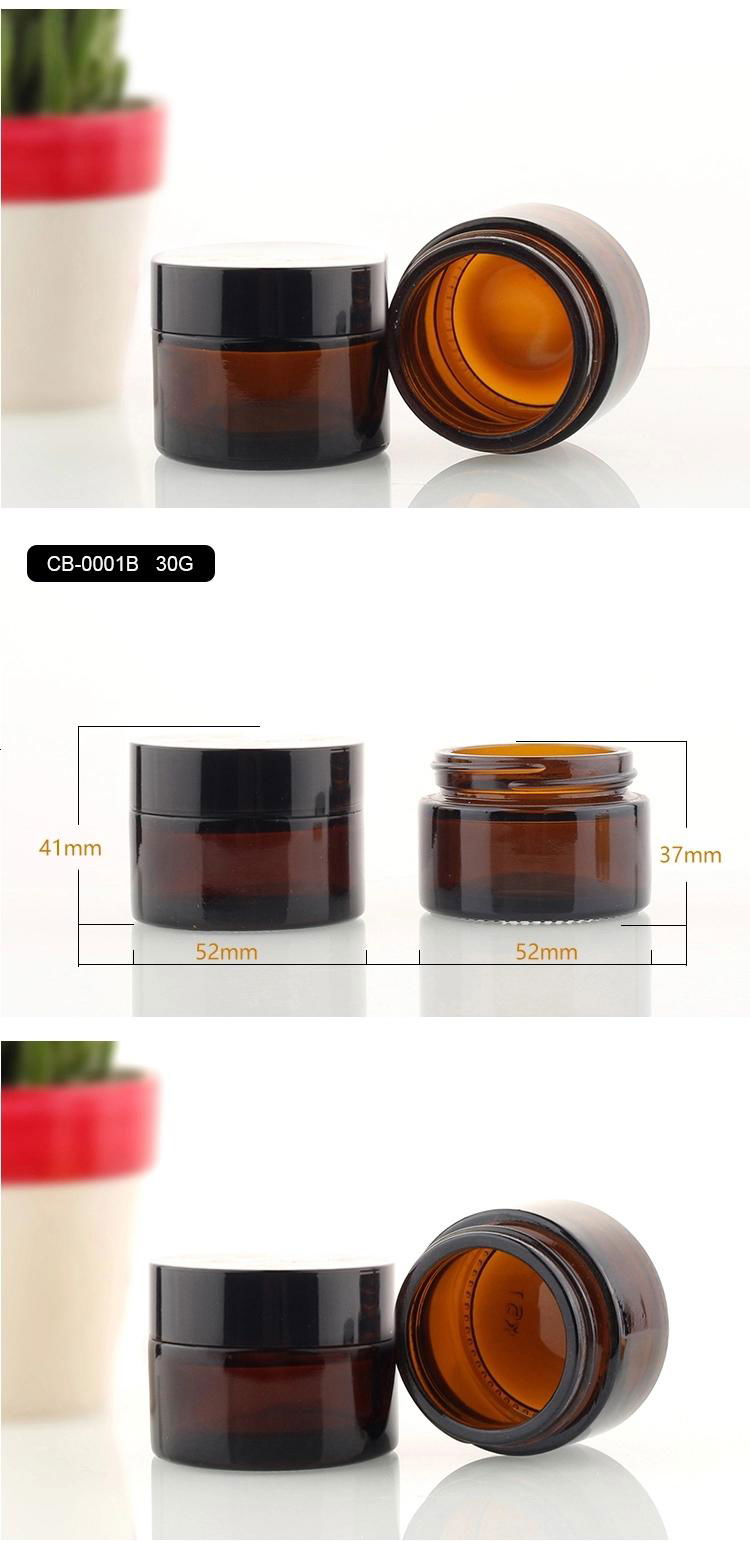 Factory direct wholesale 20ml round shape unique packaging cream bottle 4