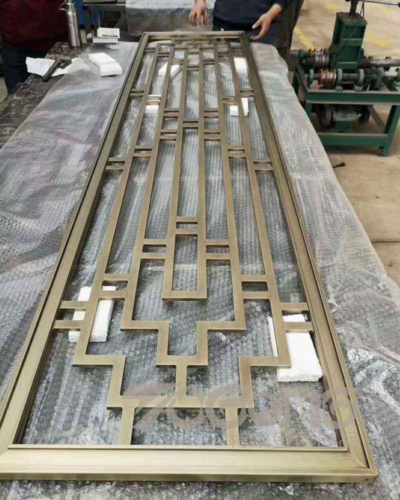 戶外金屬屏風花格廠家定製 4