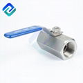 Stainless Steel 1-PC Ball Valve 1