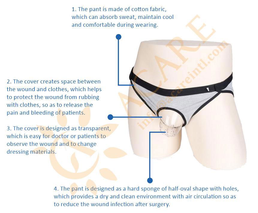 Genital Protective Cover Underwear  (circumcision underwear)