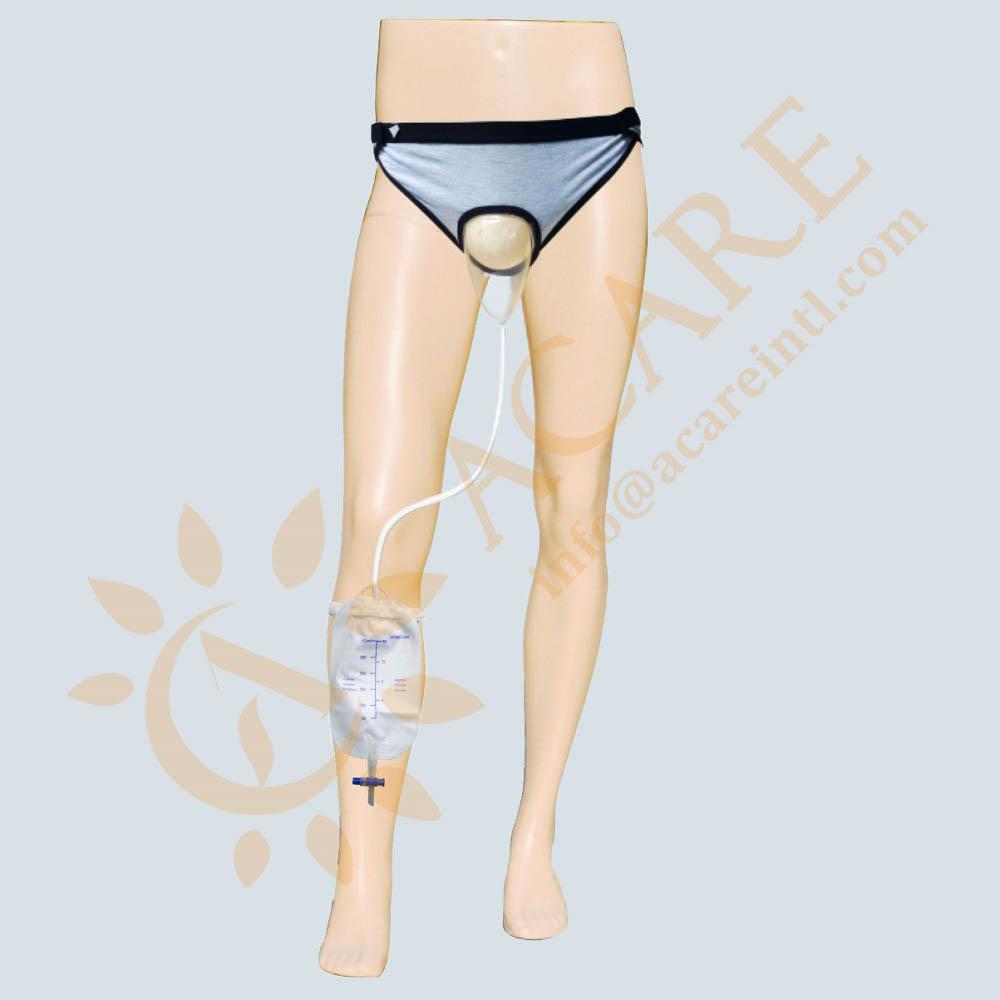 Medical underpants with urinary leg bag urinary incontinence briefs