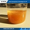 001×7 Styrene Series Gel Strong Acid Cation Exchange Resin 1