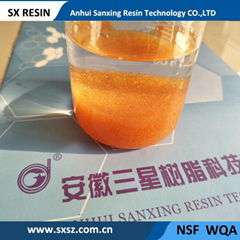 001×8 Styrene Series Gel Strong Acid Cation Exchange Resin