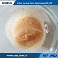 001×10 Styrene Series Gel Strong Acid Cation Resin 4