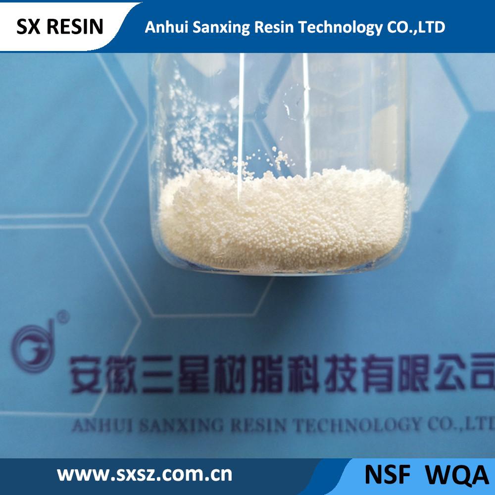 D301G Macroporous styrene series weakly alkaline anion exchange resin 5