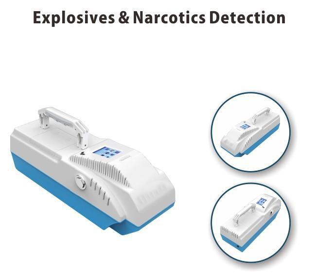 FUANSHI 802 Portable and Handheld Explosive and Bomb Trace Detector 2