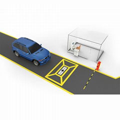FUANSHI 3300 Fixed vehicle scanner Under Vehicle Surveillance System