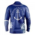 Custom design sublimated fishing jersey