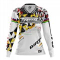 Custom made sublimation print mountain bike jerseys 1