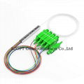 Mini Module PLC Splitter 1X4 1X8 1X16 1X32 1X64 2X2 2X4 2X8 2X16 2X32 2X64 SC LC 3