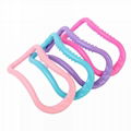 High Density Eco-Friendly PP Matel Open Shoulder Pilates Ring