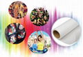 Fast dry 50gsm-120gsm sublimation paper for digital fabric printing  2