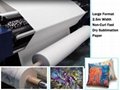 Tongfa’sAnti-curl Ultra-thin 45gsm Sublimation Paper for Polyester Fabric Printi