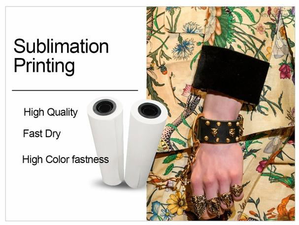  Ultra-light 58gsm Sublimation Paper for High Speed Printing 3