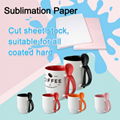 A3/A4 Fast Dry Sublimation Paper 100gsm High Transfer Rate 5