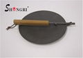 Iron frying pan with foldable  handle 28cm large size 1