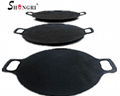 Large Outdoor BBQ Iron Frying Pan 1