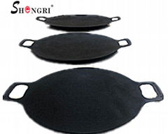 Large Outdoor BBQ Iron Frying Pan