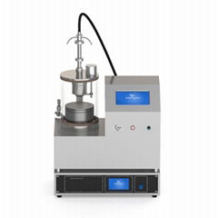 laboratory small DC magnetron sputtering PVD coater for aluminum deposition