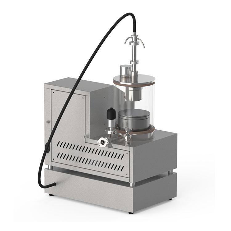 laboratory small DC magnetron sputtering PVD coater for aluminum deposition 2