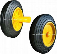 dustbin wheel for plastic waste bin